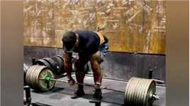 麦基-职业健美运动员最强硬拉！413公斤！#硬拉 #大重量训练 #健美经典视频