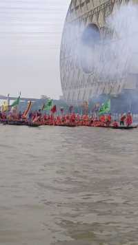 # 广东人的龙舟节 # 赛龙舟赛的就是这份气势