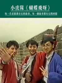 这是《蝴蝶飞呀》长城版MV，当年小虎队到北京后特意去到长城游玩。