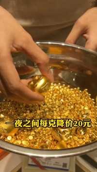 黄金大跌!
中国央行暂停买黄金此前已连续“十八连增