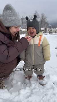 聪明肉丸，机智吃雪