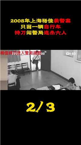 08年上海杨佳袭警案，只因一辆自行车，持刀勇闯警局连杀六人2