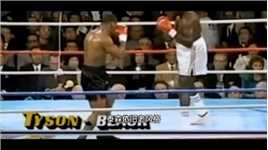 （中）#拳击#泰森 泰森首次出国征战日本，两个回合KO前WBA拳王塔布斯，成功卫冕3条拳王金腰带！