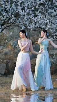 春和景明、万物生长#春三月 #春三月舞蹈 #零基础学舞蹈 #韩婳原创编舞