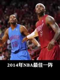 2014年NBA最佳一阵都是什么水平？#詹姆斯 #杜兰特 #哈登 #保罗 #诺阿