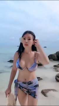 泳装视频美女秀#性感妩媚#完美身材#