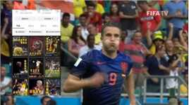 2014巴西世界杯经典战，荷兰3比2战胜澳大利亚，小将德佩成为关键先生