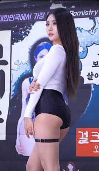 韩国女团美女 普美#小蛮腰大长腿#好身材秀出来